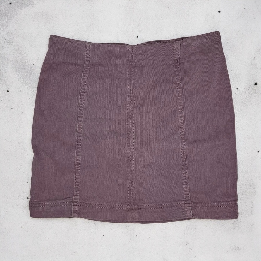Free People Purple Mini Skirt • Size 0
